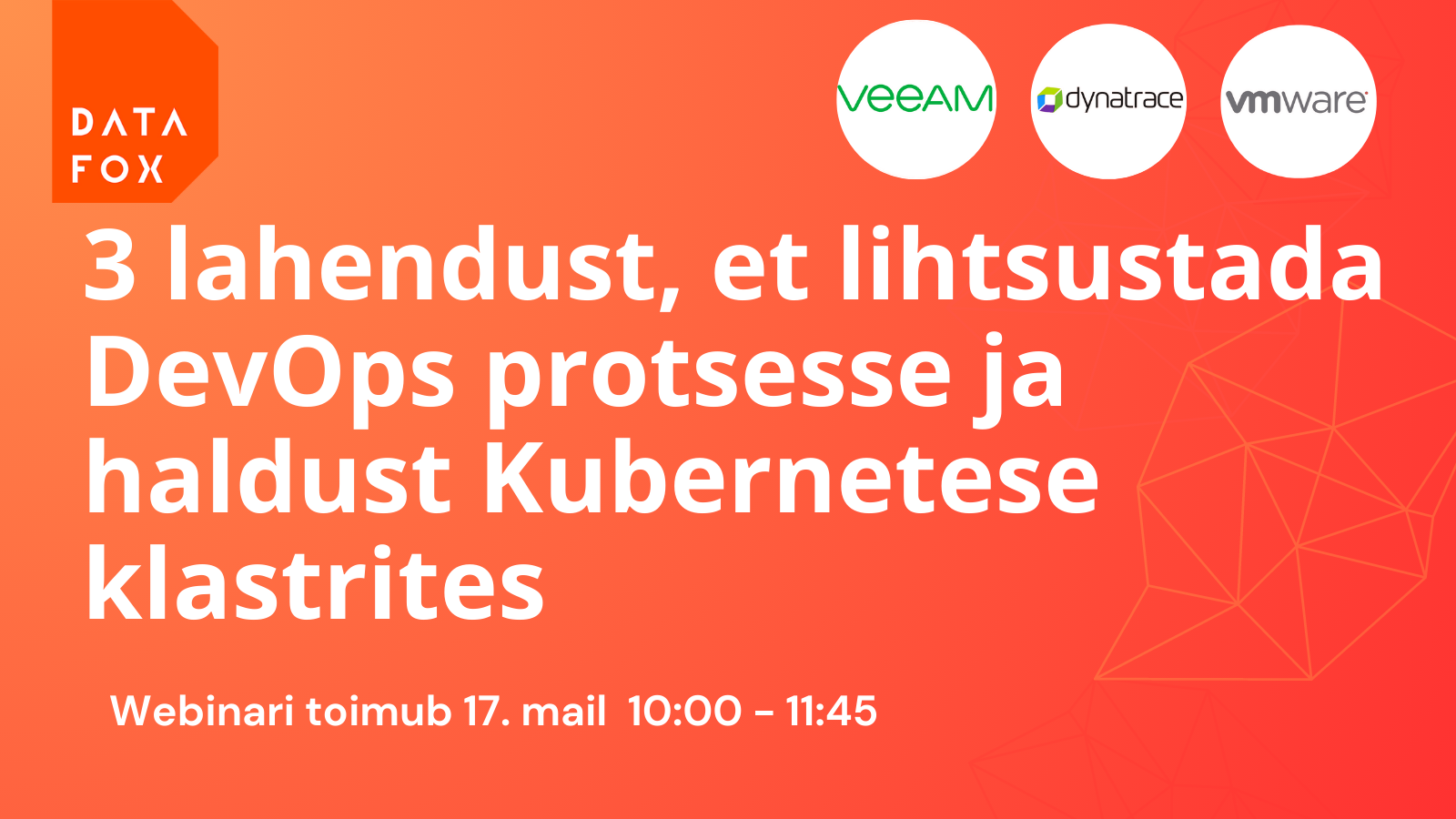 Webinar: Kolm lahendust, et lihtsustada DevOps protsesse ja haldust Kubernetese kastrites