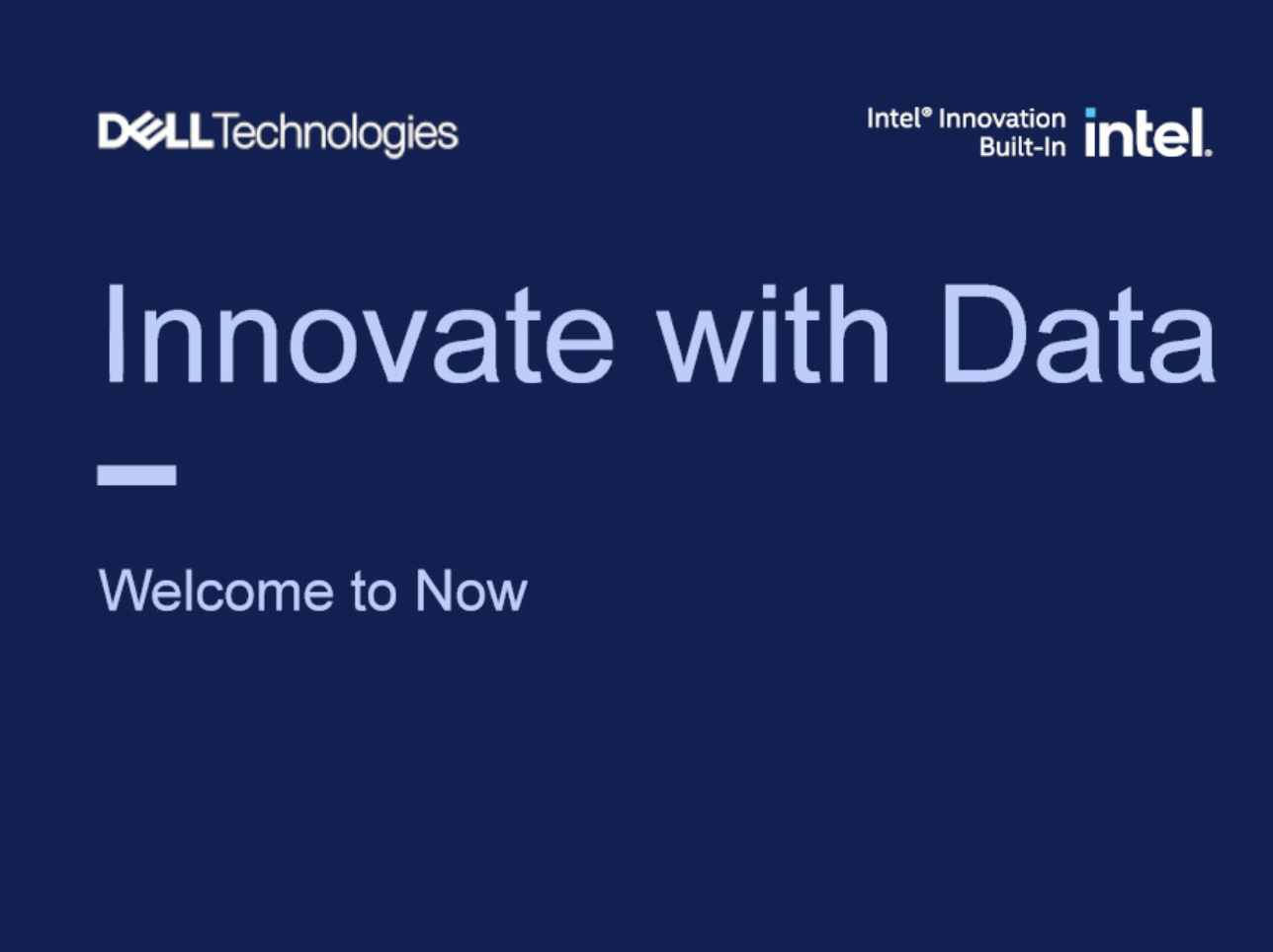 Dell Technologies tehnoloogiapäev “Innovate with Data”