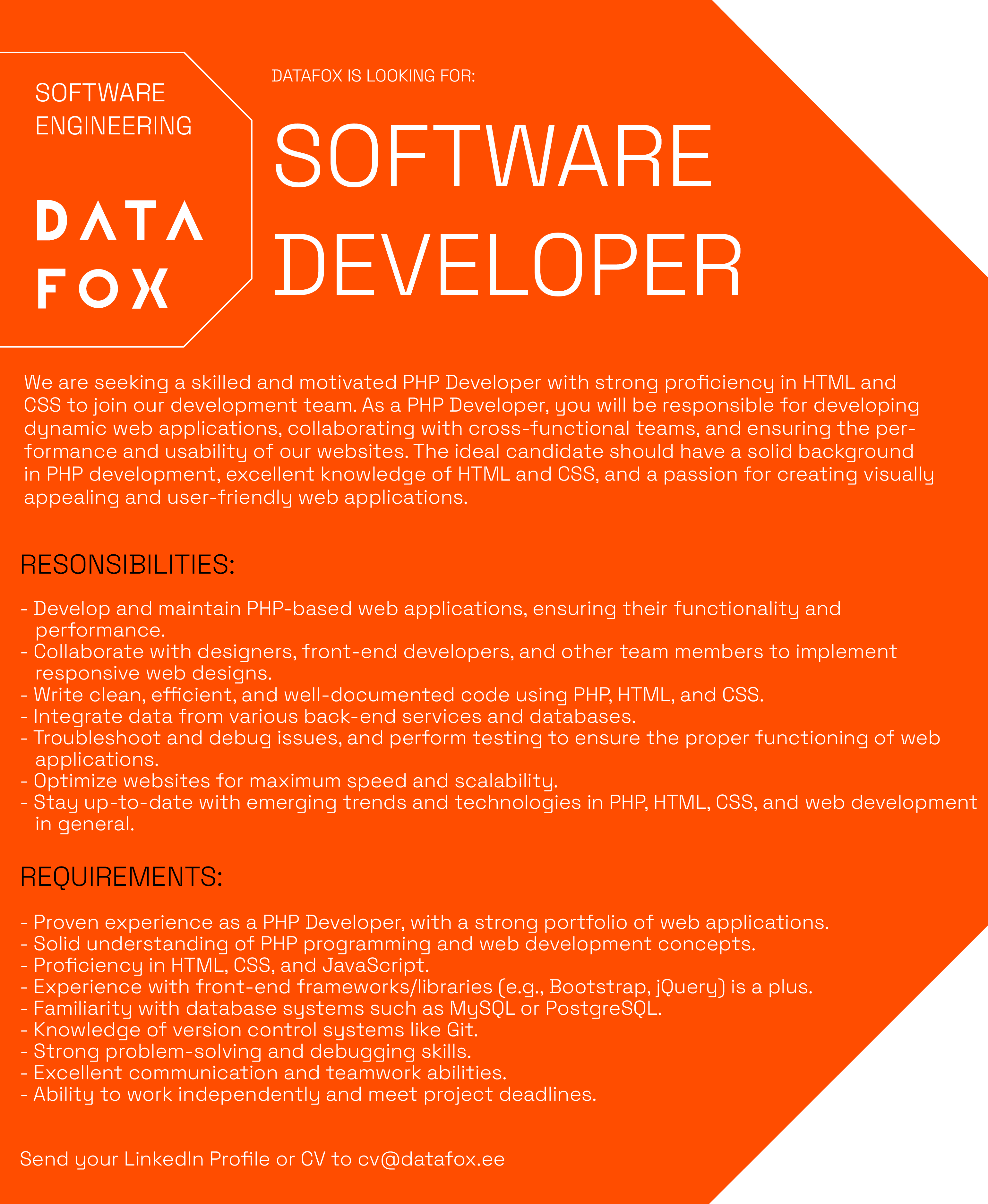 SOFTWARE DEVELOPER