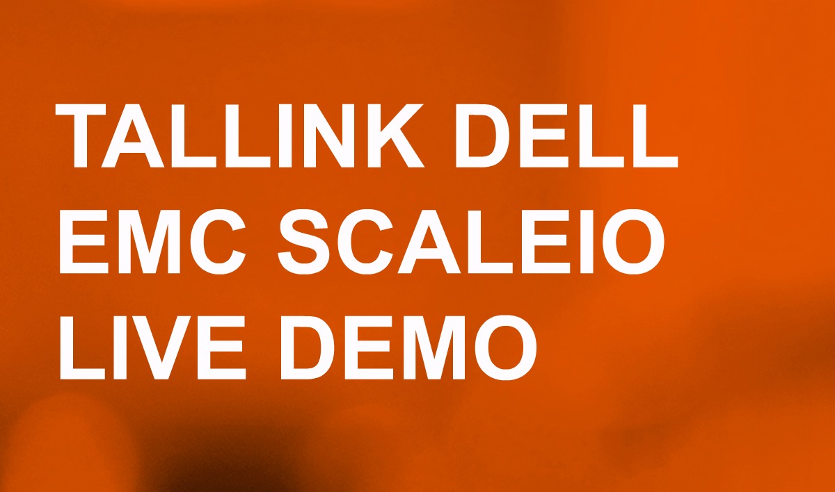 DELLEMC ScaleIO Live Demo