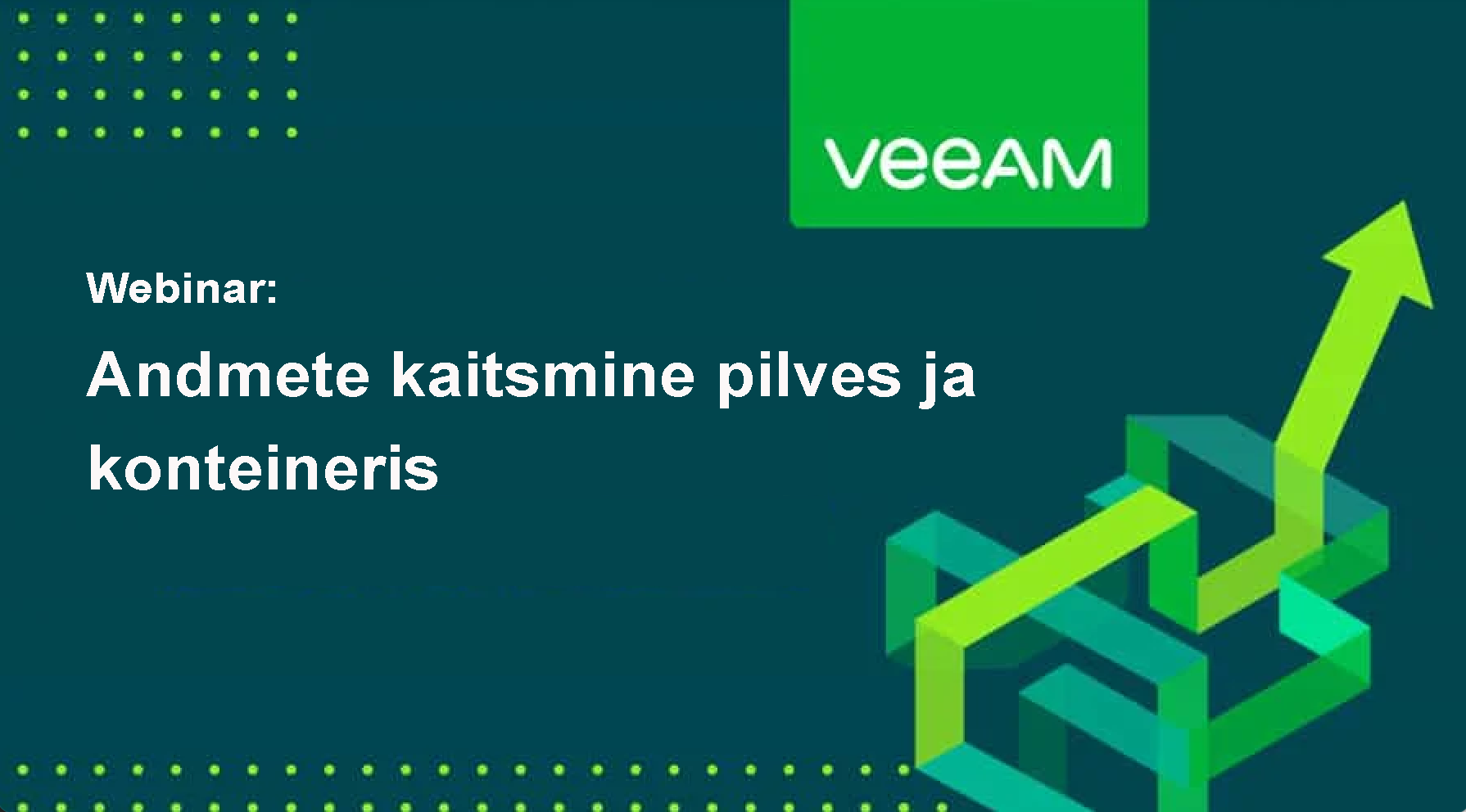 Webinar: Andmete kaitsmine pilves ja konteineris Veeamiga