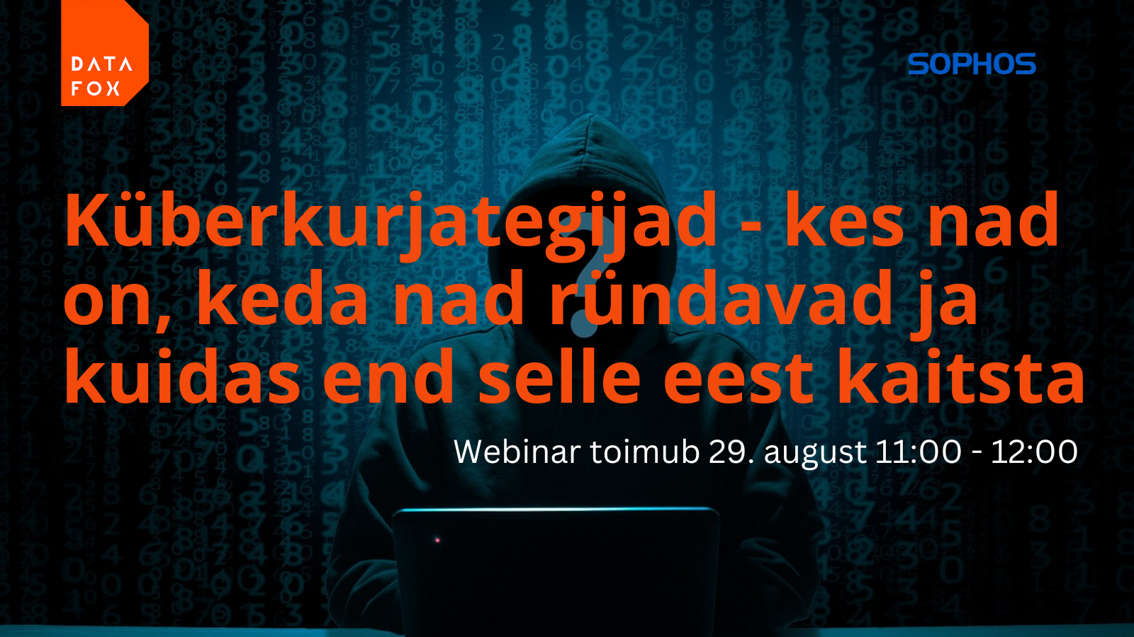 Webinar: Küberkurjategijad – kes nad on, keda nad ründavad ja kuidas end selle eest kaitsta